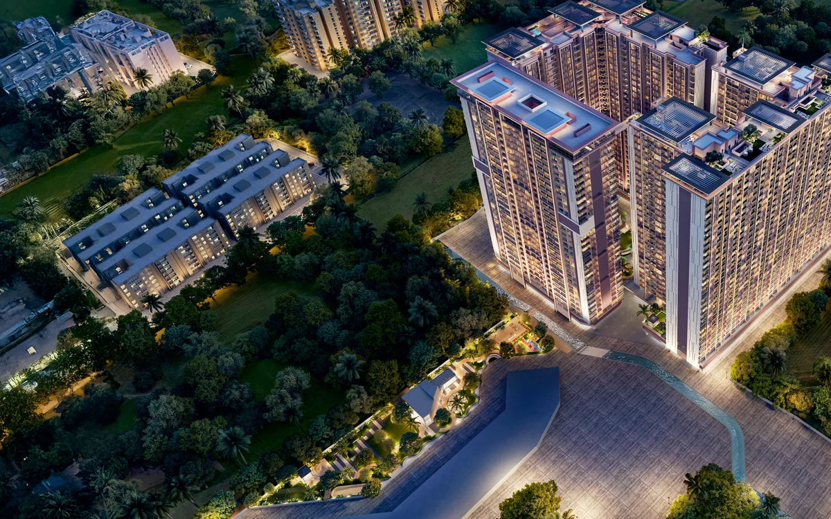 The Titan Tower Undri 29-Storey Architectural Tower Elevation