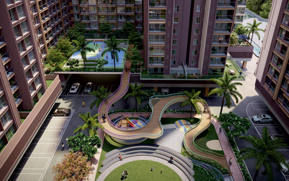 The Titan Tower Undri Clubhouse and Indoor Leisure Arenas