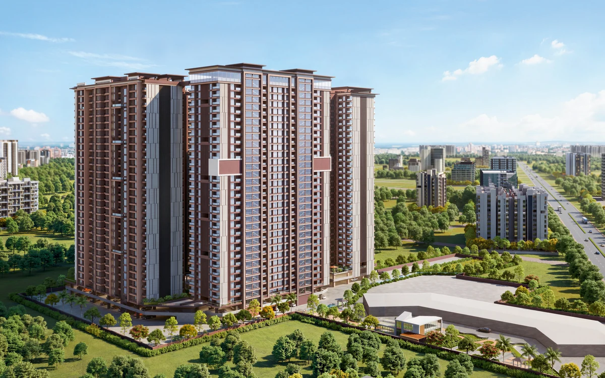 The Titan Tower Undri Grand Entrance Boulevard