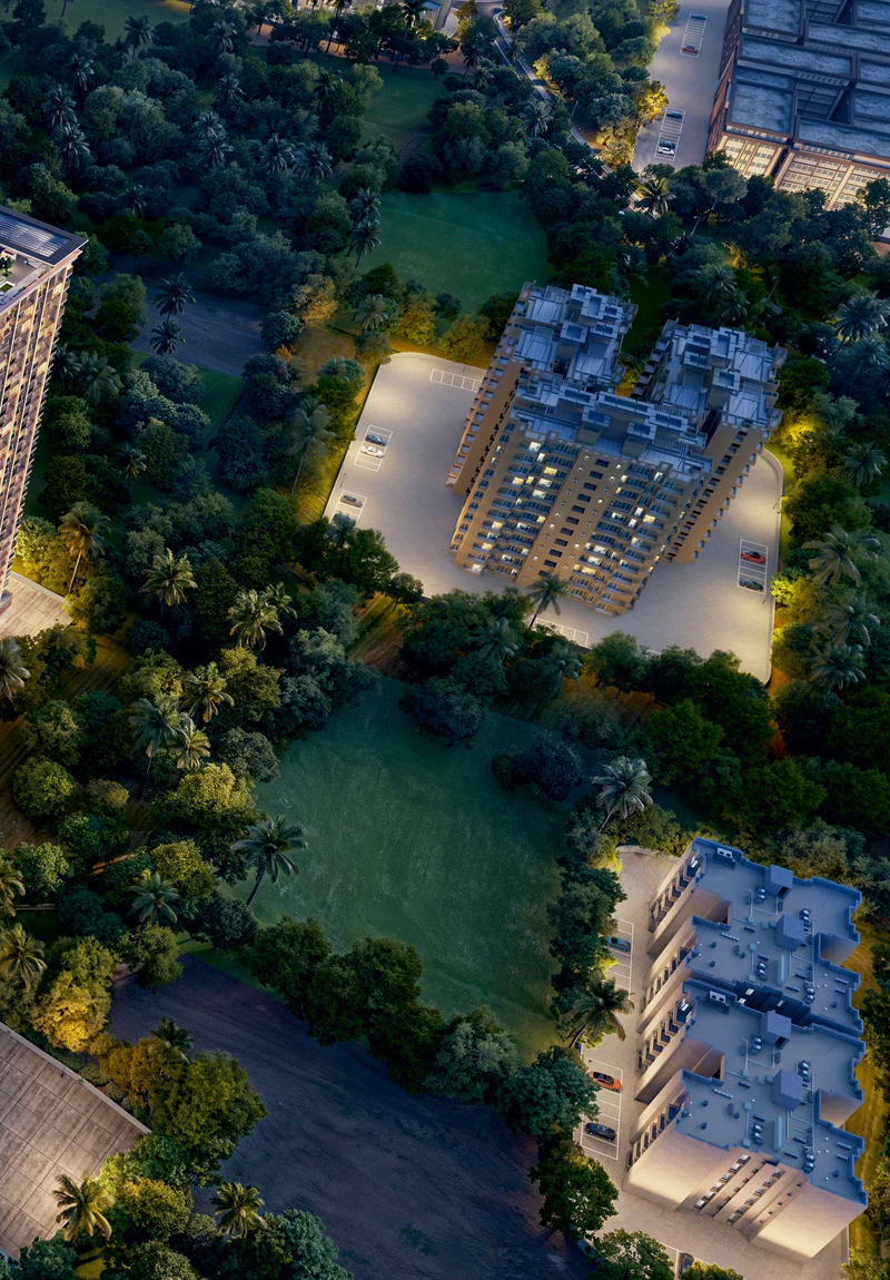 The Titan Tower Undri Strategic Location Map in Undri Pune